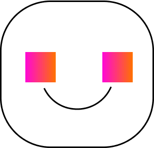 Cartesian illustration, showing a smiley face